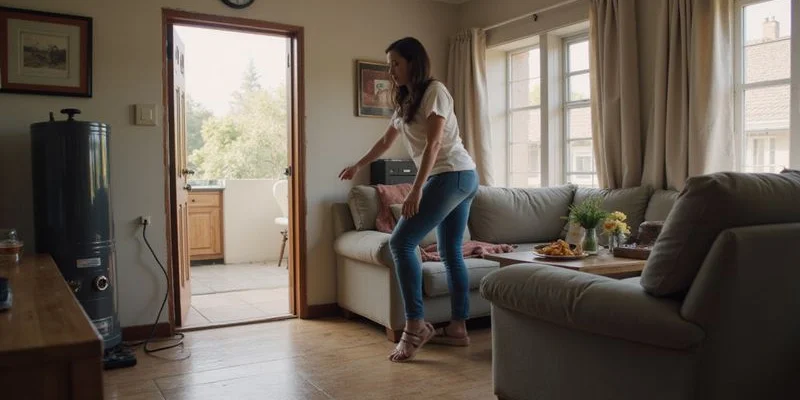 Chart comparing monthly running costs for electric gas and solar geysers in a typical Johannesburg household