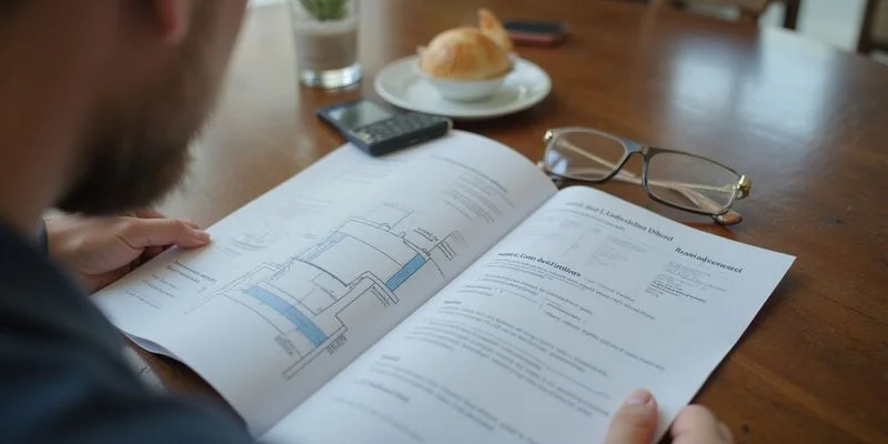 Detailed written leak detection report with property diagram showing exact leak location and repair recommendations