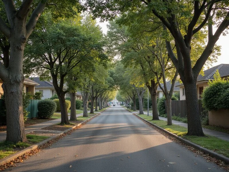 Residential street in Dainfern